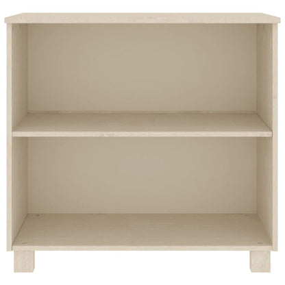 vidaXL Sideboard HAMAR Honey Brown 85x35x80 cm Solid Wood Pine
