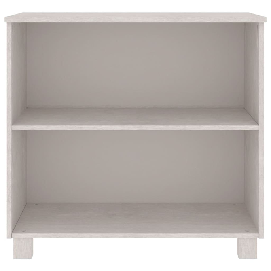 vidaXL Sideboard HAMAR White 85x35x80 cm Solid Wood Pine