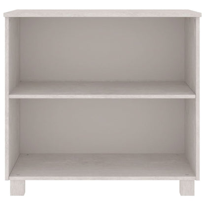 vidaXL Sideboard HAMAR White 85x35x80 cm Solid Wood Pine