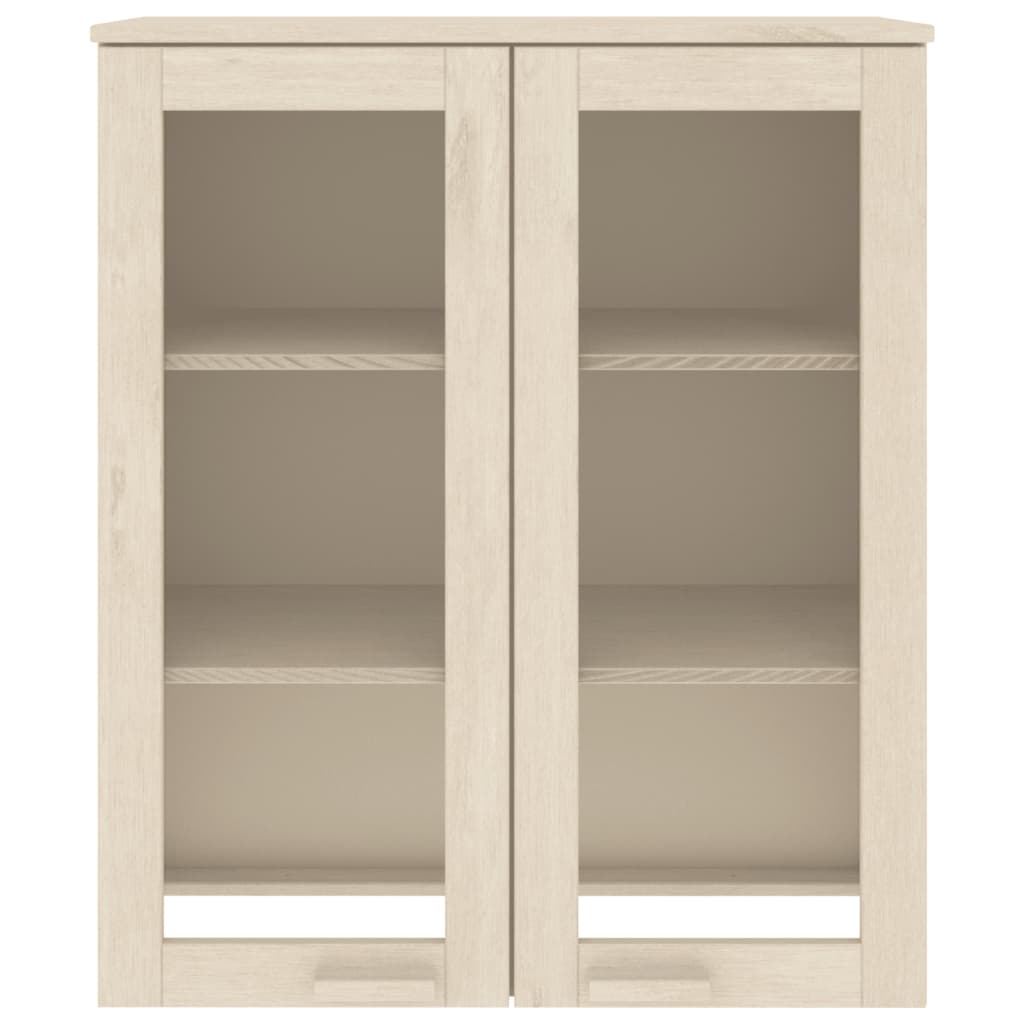 vidaXL Top for Highboard HAMAR Honey Brown 85x35x100cm Solid Wood Pine