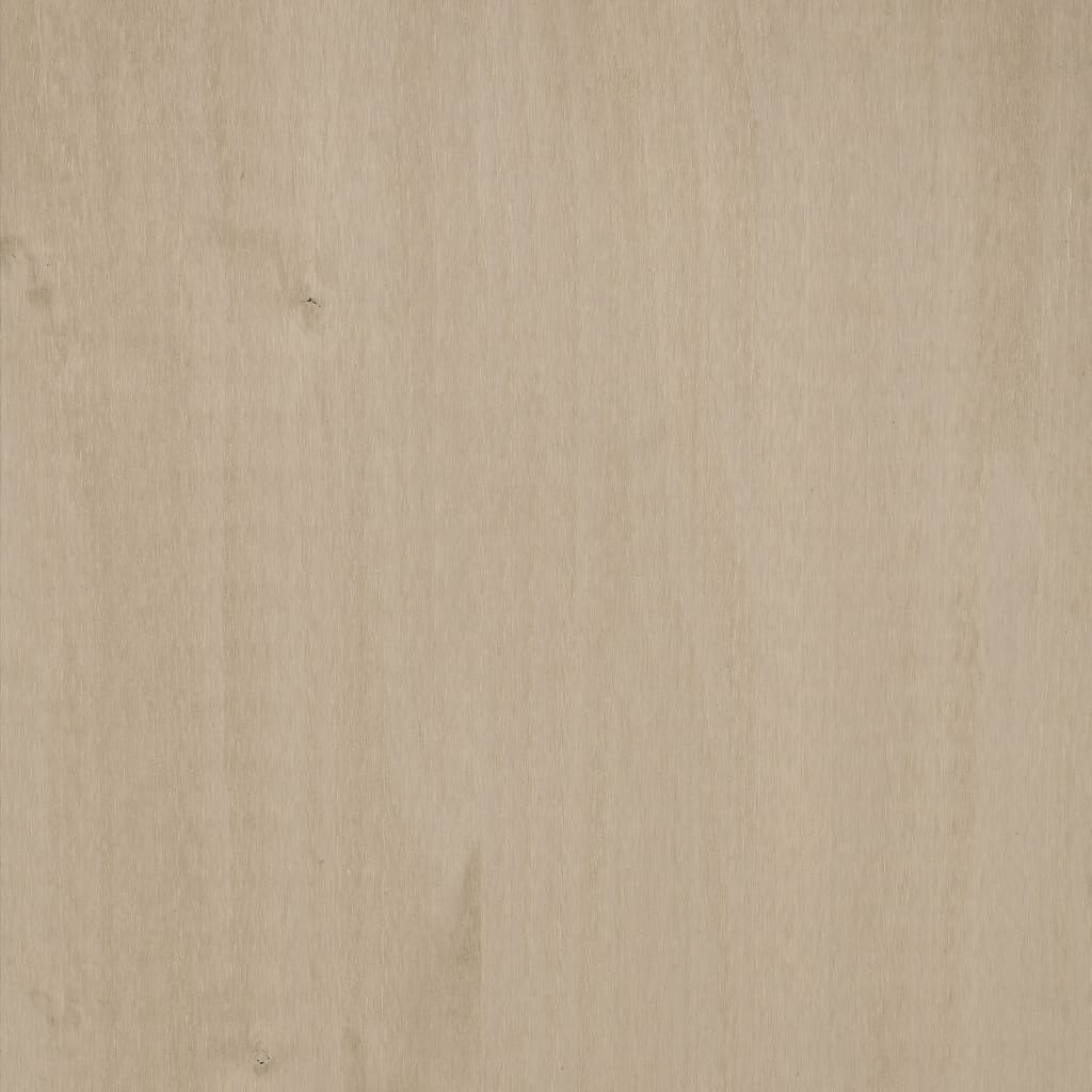 vidaXL Top for Highboard HAMAR Honey Brown 85x35x100cm Solid Wood Pine