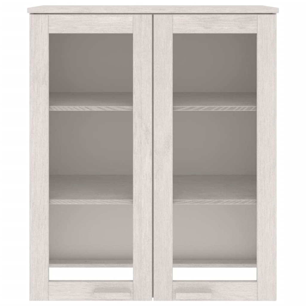 vidaXL Top for Highboard HAMAR White 85x35x100 cm Solid Wood Pine