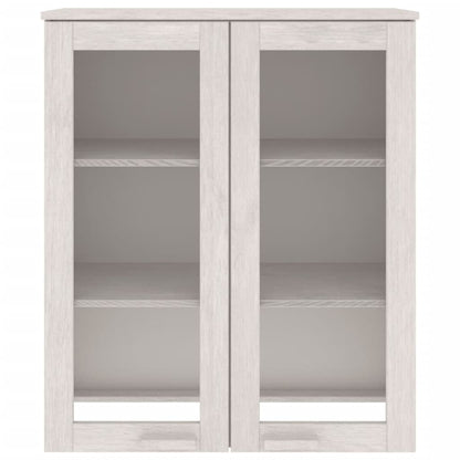 vidaXL Top for Highboard HAMAR White 85x35x100 cm Solid Wood Pine
