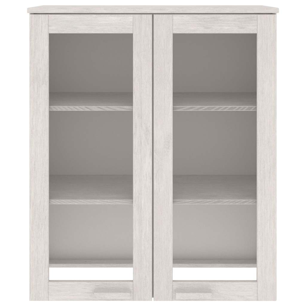 vidaXL Top for Highboard"HAMAR" White 85x35x100 cm Solid Wood Pine