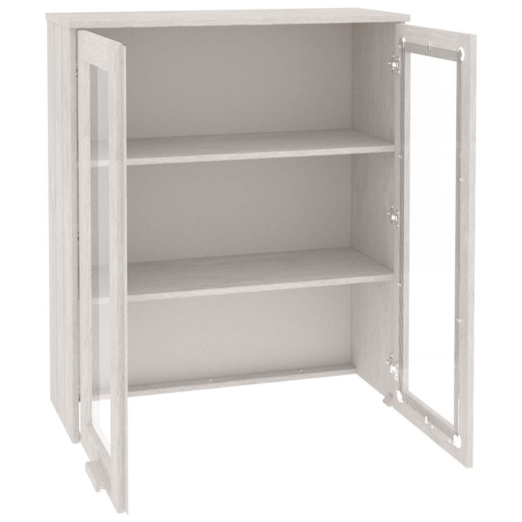 vidaXL Top for Highboard"HAMAR" White 85x35x100 cm Solid Wood Pine