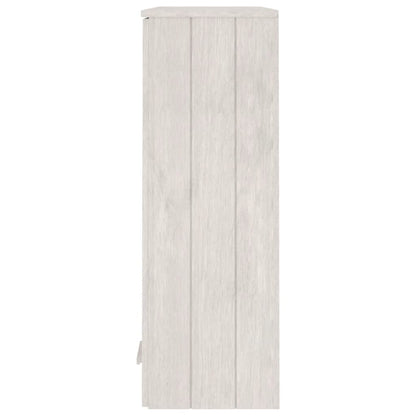 vidaXL Top for Highboard HAMAR White 85x35x100 cm Solid Wood Pine