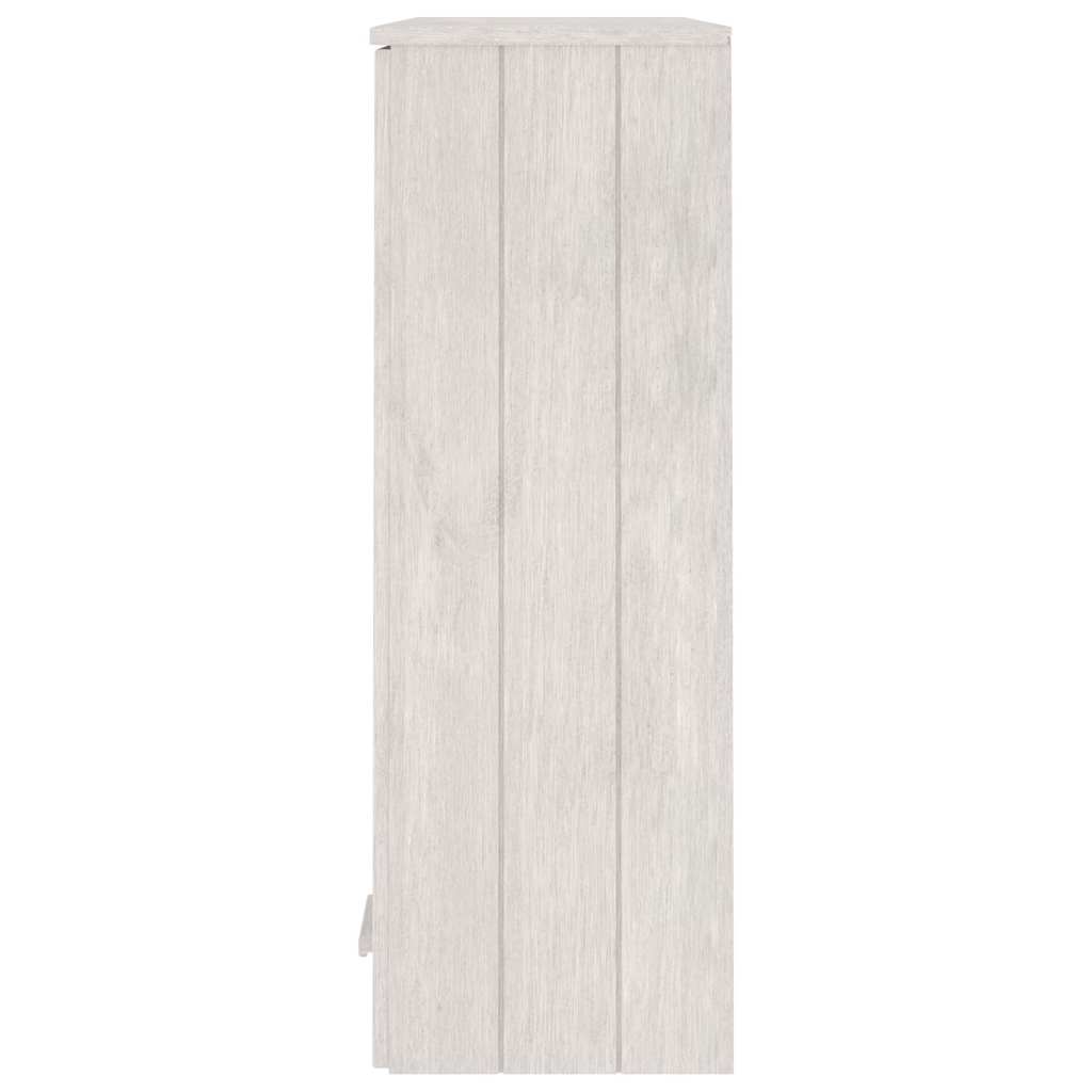 vidaXL Top for Highboard"HAMAR" White 85x35x100 cm Solid Wood Pine