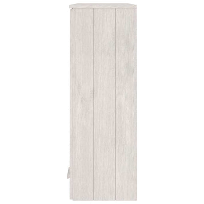 vidaXL Top for Highboard"HAMAR" White 85x35x100 cm Solid Wood Pine