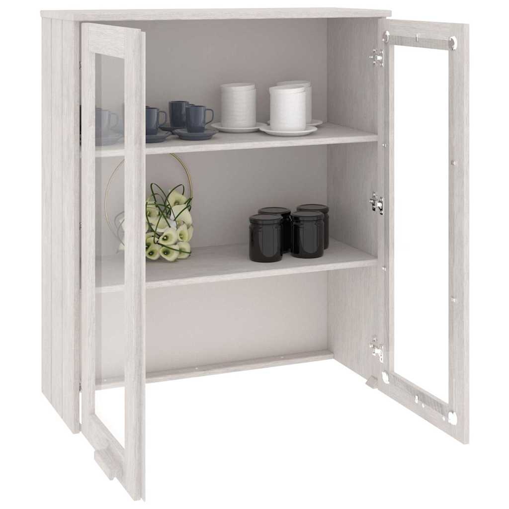 vidaXL Top for Highboard"HAMAR" White 85x35x100 cm Solid Wood Pine