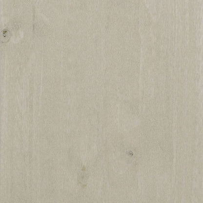 vidaXL Top for Highboard HAMAR White 85x35x100 cm Solid Wood Pine