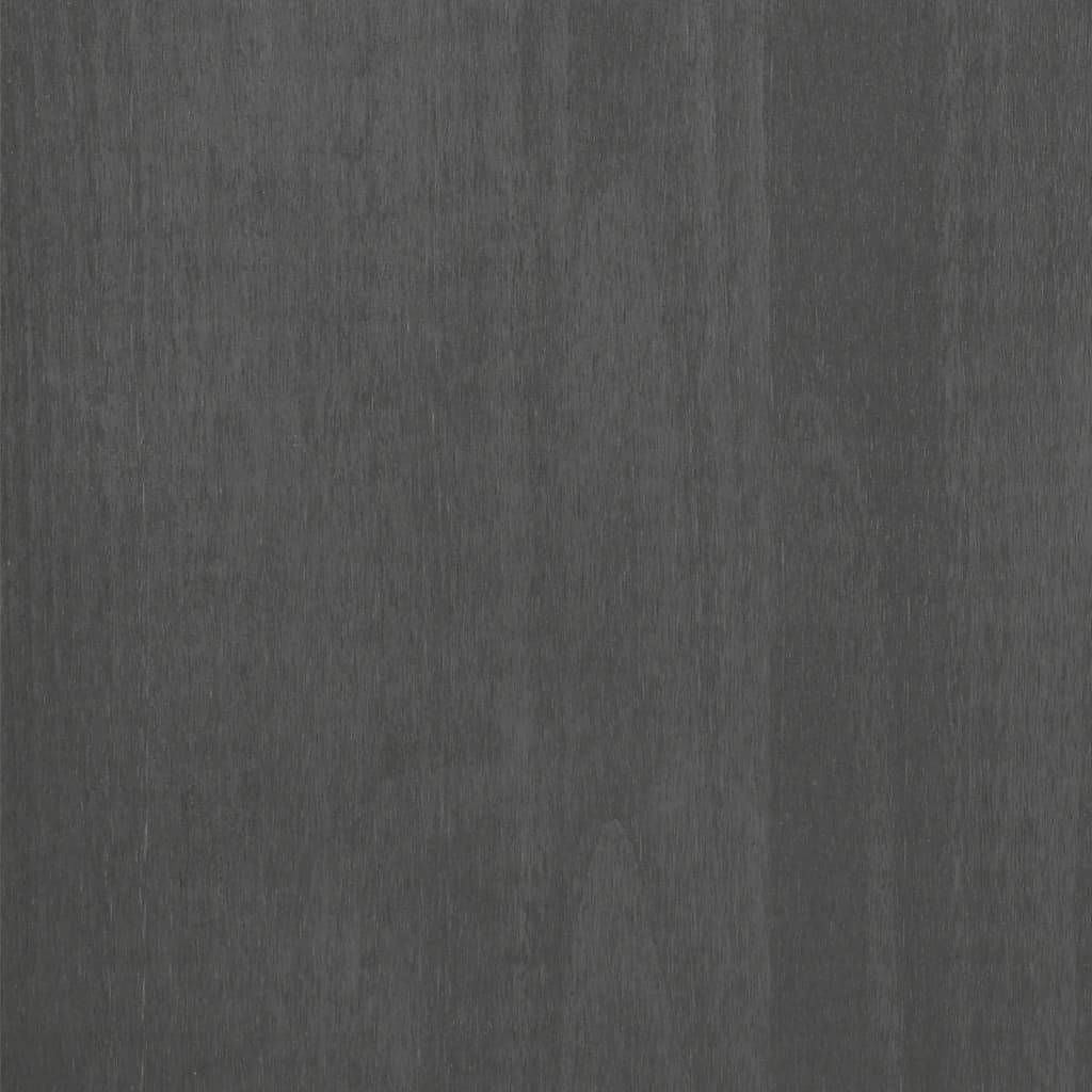 vidaXL Top for Highboard HAMAR Dark Grey 85x35x100cm Solid Wood Pine