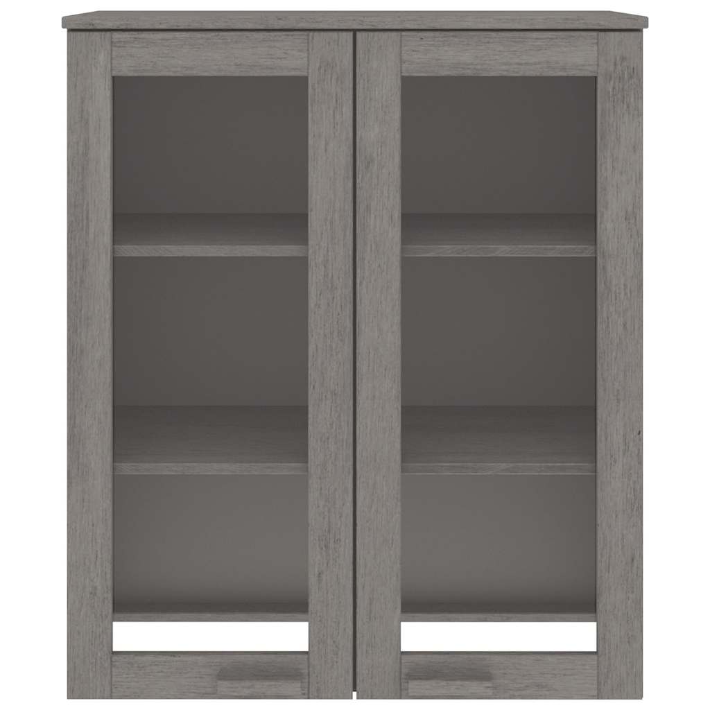vidaXL Top for Highboard"HAMAR" Light Grey 85x35x100cm Solid Wood Pine