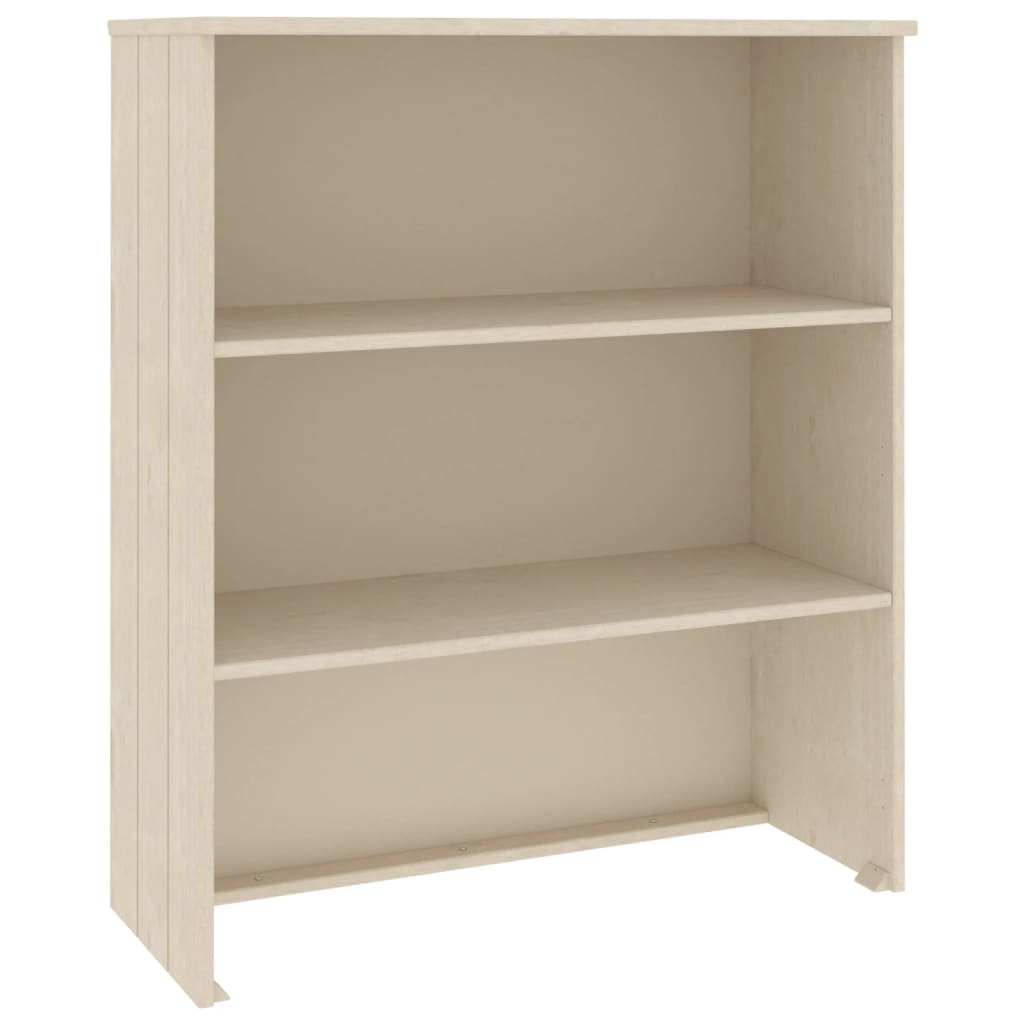 vidaXL Top For Highboard | Honey Brown | Solid Pine Wood, MDF | 85x35x100 cm