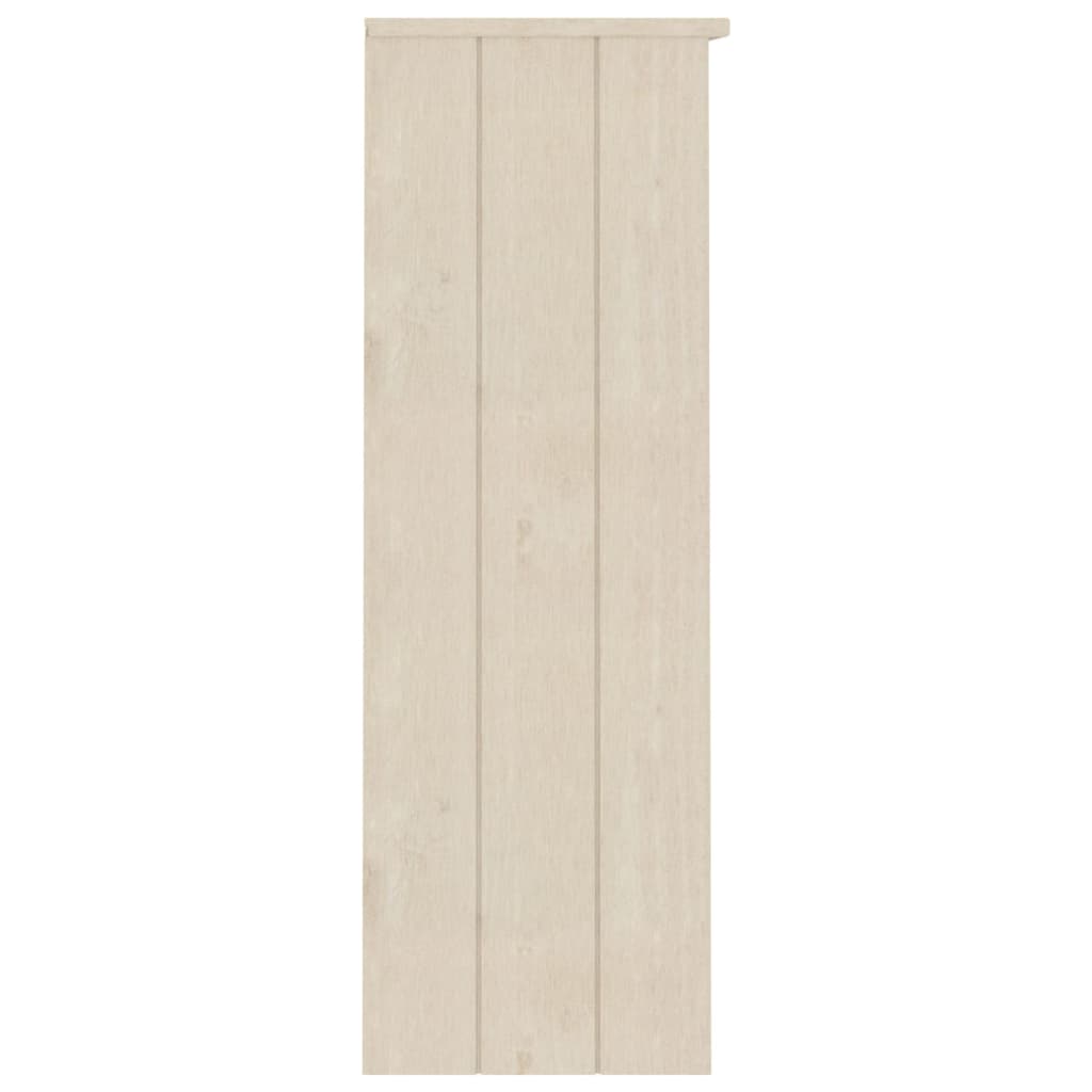 vidaXL Top For Highboard | Honey Brown | Solid Pine Wood, MDF | 85x35x100 cm
