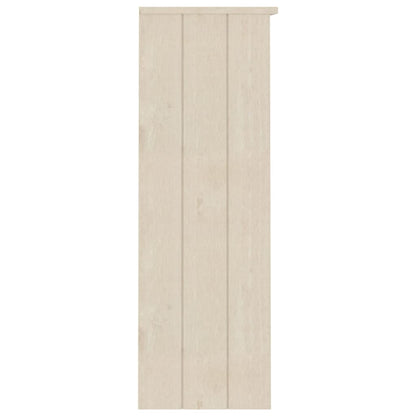 vidaXL Top For Highboard | Honey Brown | Solid Pine Wood, MDF | 85x35x100 cm