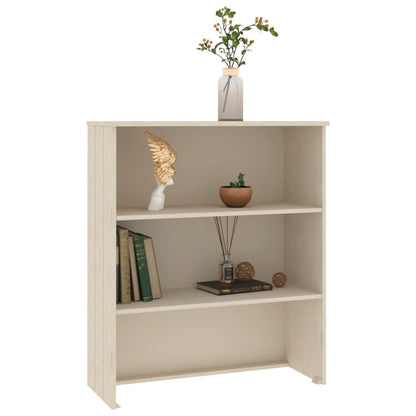 vidaXL Top For Highboard | Honey Brown | Solid Pine Wood, MDF | 85x35x100 cm