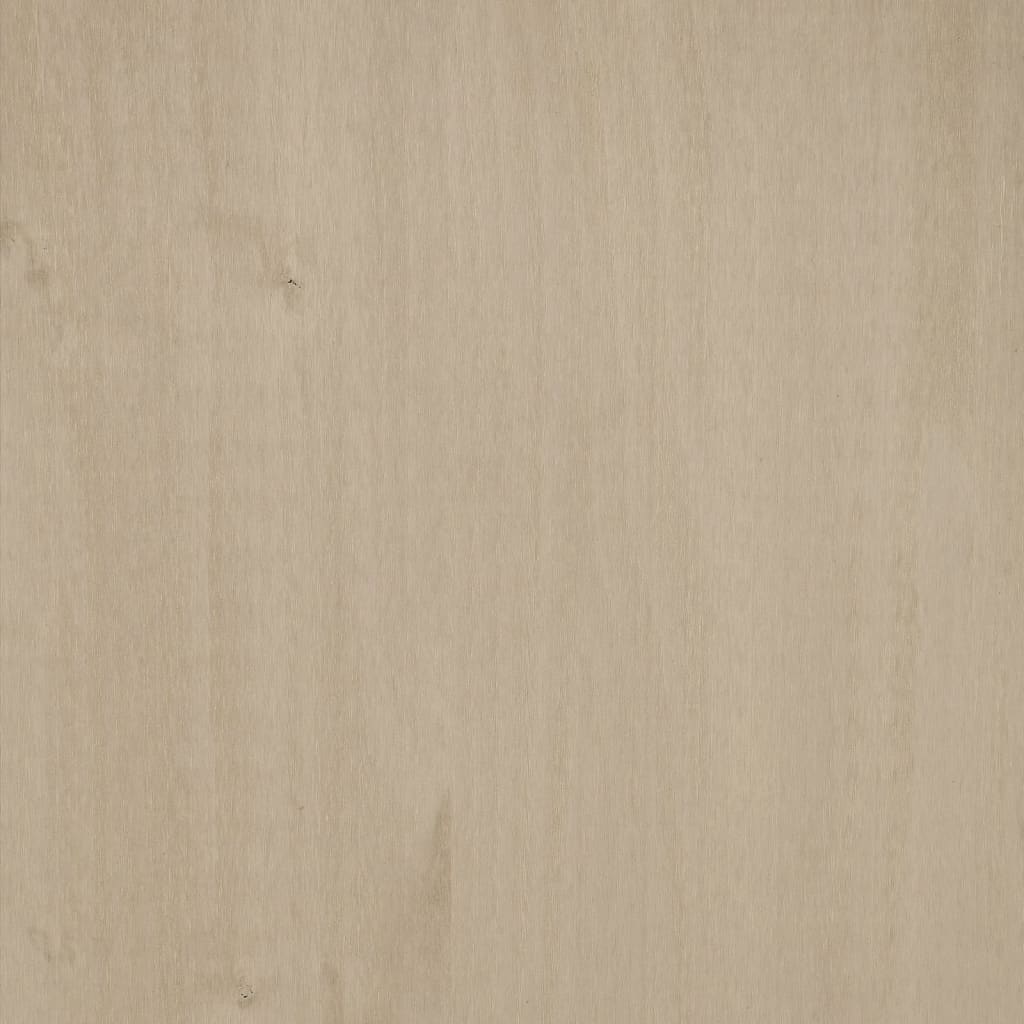 vidaXL Top For Highboard | Honey Brown | Solid Pine Wood, MDF | 85x35x100 cm