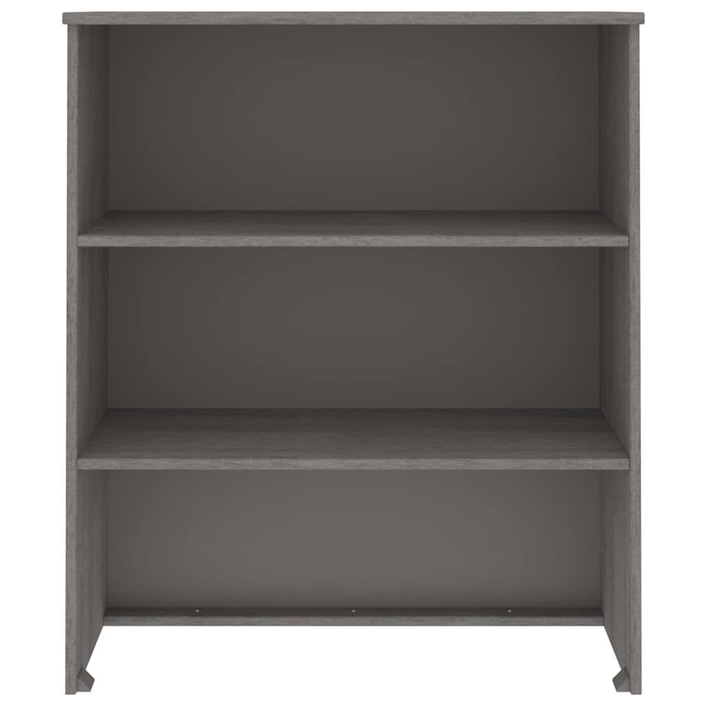 vidaXL Top for Highboard"HAMAR" Light Grey 85x35x100cm Solid Wood Pine