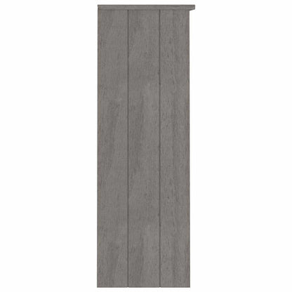 vidaXL Top for Highboard"HAMAR" Light Grey 85x35x100cm Solid Wood Pine
