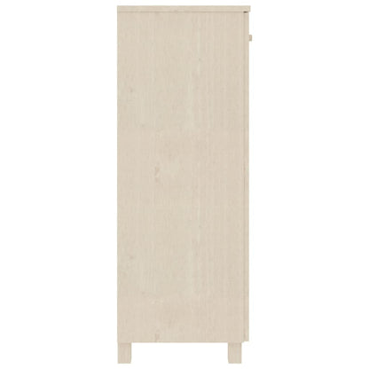 vidaXL Shoe Cabinet HAMAR Honey Brown 85x40x108 cm Solid Wood Pine