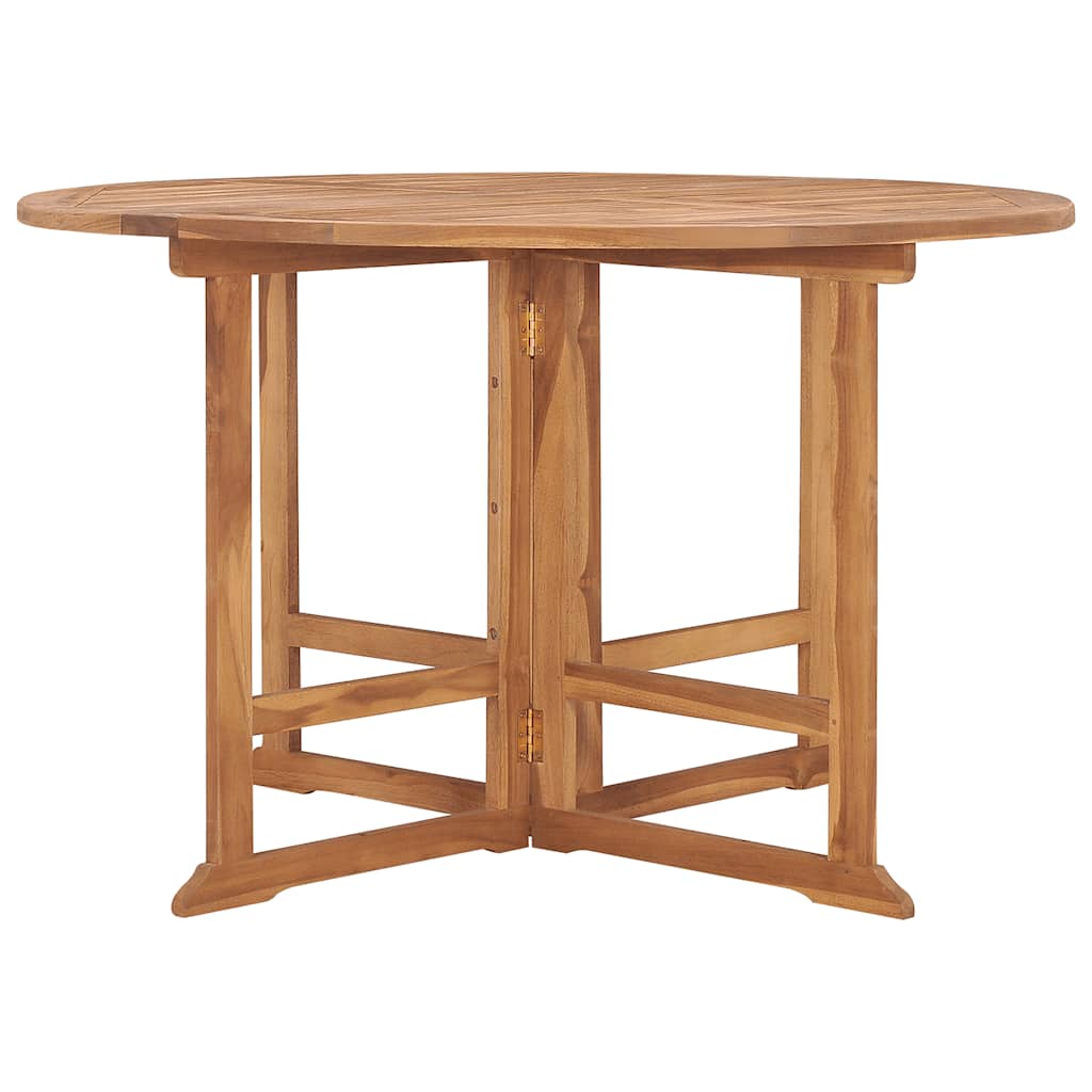 vidaXL Outdoor Dining Set | Natural teak | Smooth-sanded teak hardwood