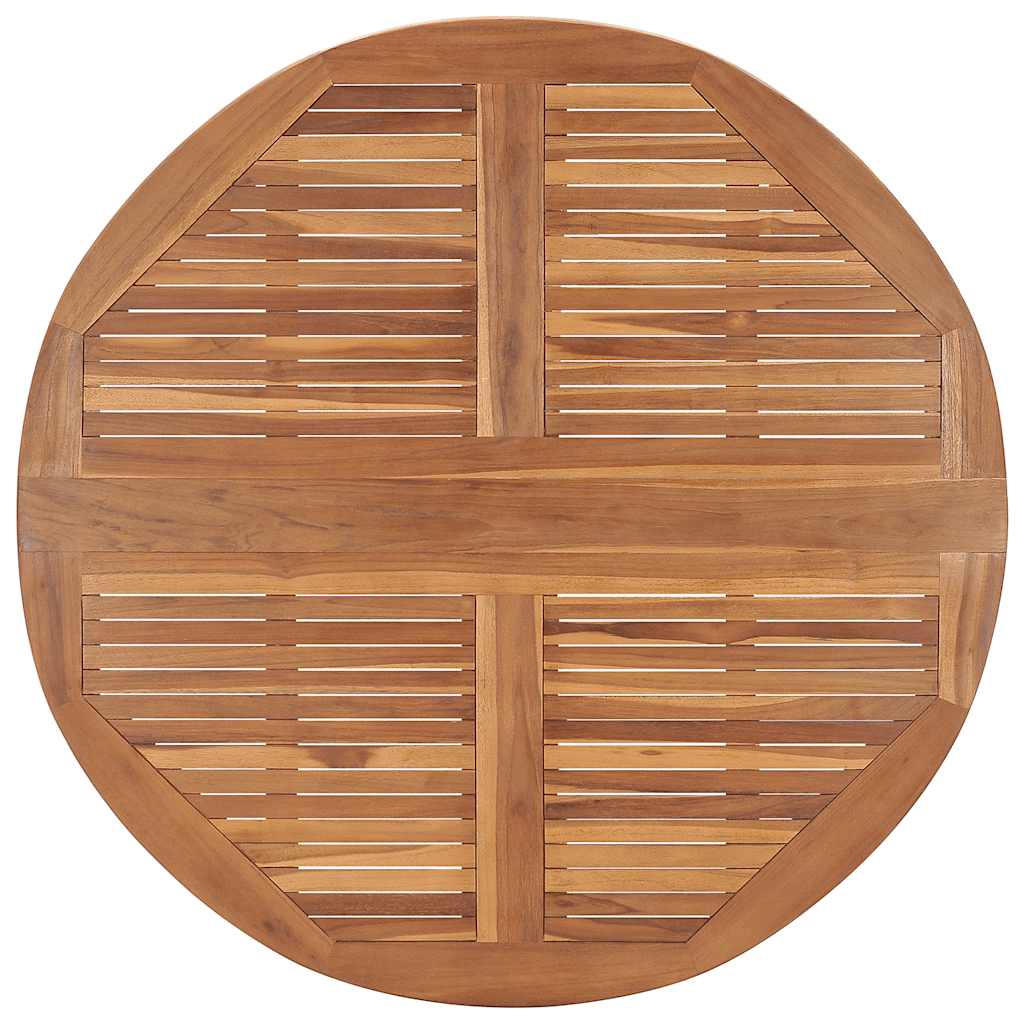 vidaXL Outdoor Dining Set | Natural teak | Smooth-sanded teak hardwood