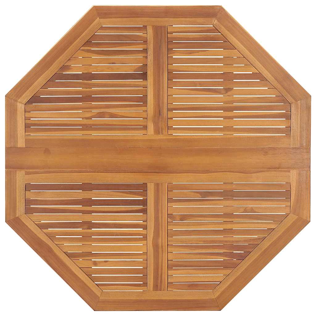 vidaXL Outdoor Dining Set | Natural Teak | Fine sanded teak hardwood | Medium
