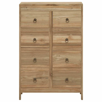 340740 vidaXL Chest of Drawers 55x30x90 cm Solid Wood Teak