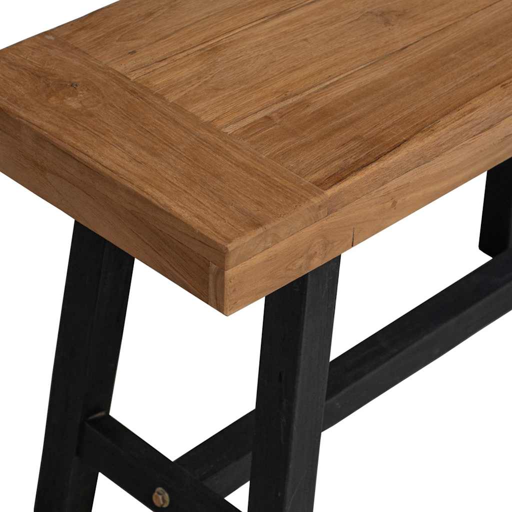 340742 vidaXL Bench 80 cm Solid Wood Teak