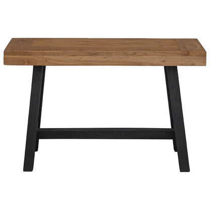 340743 vidaXL Bench 110 cm Solid Wood Teak