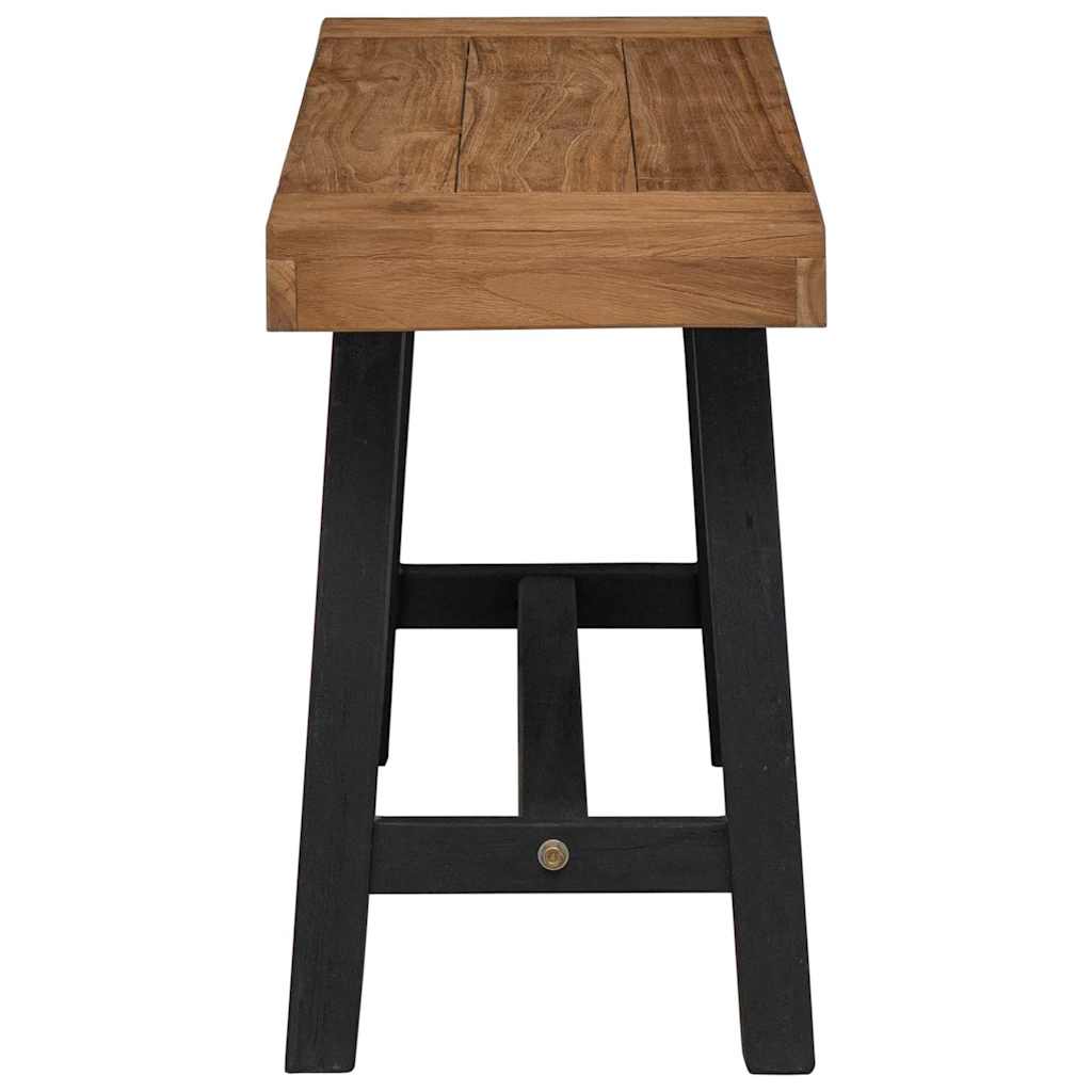 340743 vidaXL Bench 110 cm Solid Wood Teak