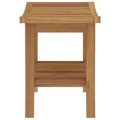 vidaXL Bathroom Side Table 50x35x45 cm Solid Wood Teak