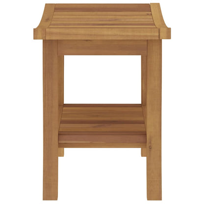 vidaXL Bathroom Side Table 50x35x45 cm Solid Wood Teak
