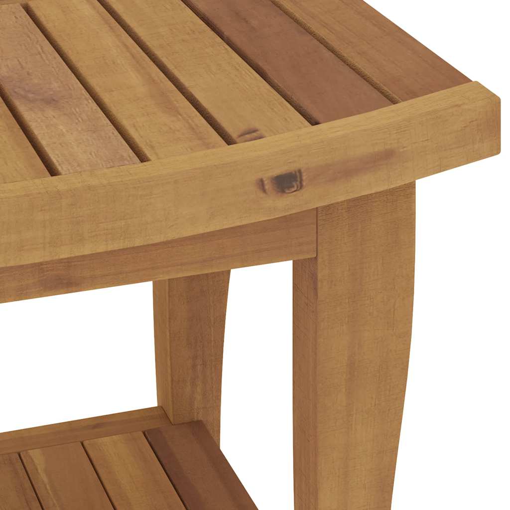 vidaXL Bathroom Side Table 50x35x45 cm Solid Wood Teak