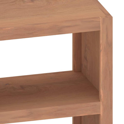 vidaXL Side Table 45x30x60 cm Solid Wood Teak