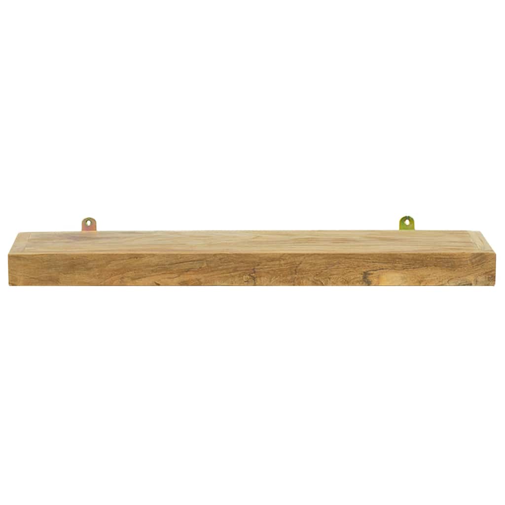 vidaXL Wall Shelves 2 pcs 60x15x4 cm Solid Wood Teak