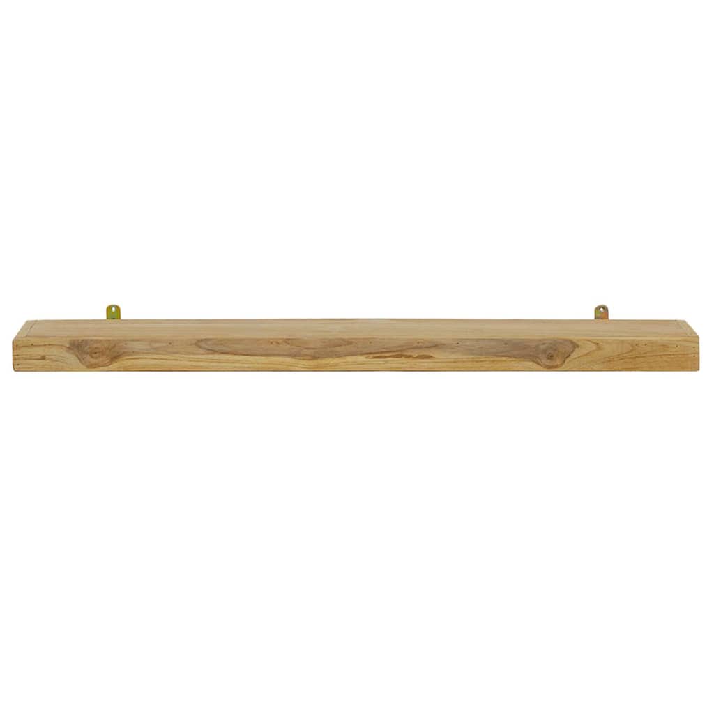 vidaXL Wall Shelves 2 pcs 90x15x4 cm Solid Wood Teak