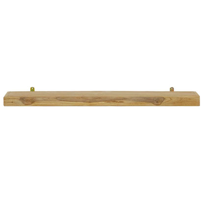 vidaXL Wall Shelves 2 pcs 90x15x4 cm Solid Wood Teak