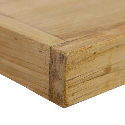 vidaXL Wall Shelves 2 pcs 90x15x4 cm Solid Wood Teak