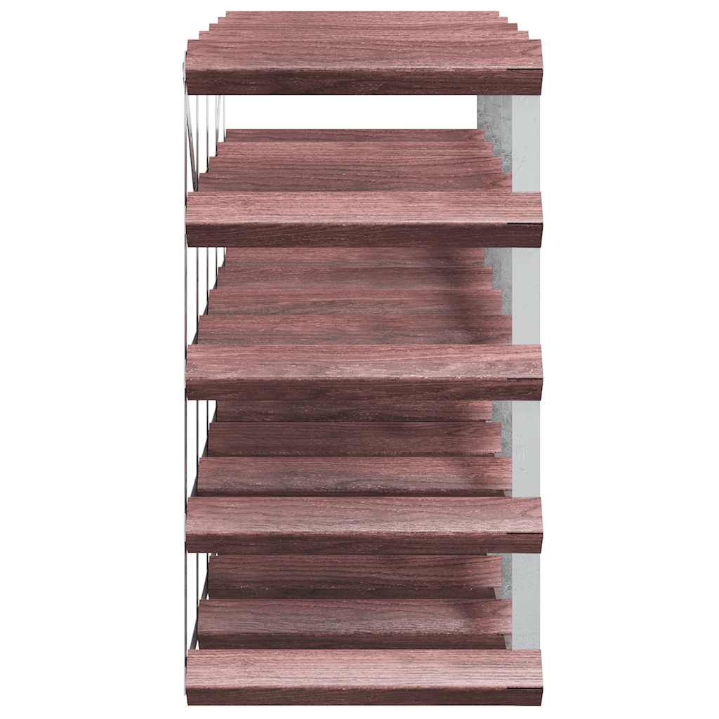 vidaXL Wine Rack for 20 Bottles Brown Solid Wood Pine