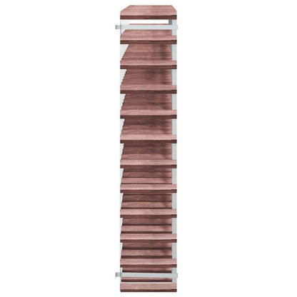 vidaXL Wine Rack for 120 Bottles Brown Solid Wood Pine