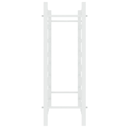 340908 vidaXL Wine Rack for 48 Bottles White Metal