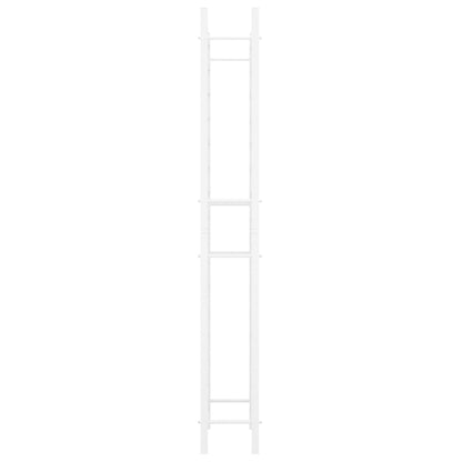 vidaXL Wine Rack for 96 Bottles White Metal