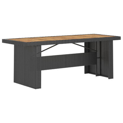 vidaXL Garden Dining Set | Black
