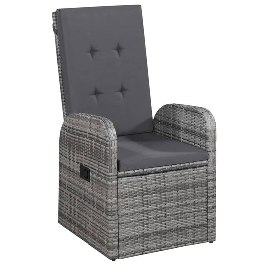 vidaXL Garden Dining Set | Grey