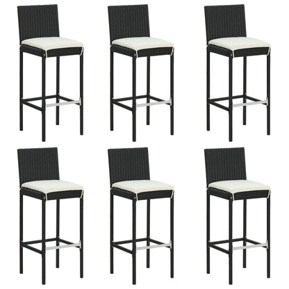 vidaXL Garden Bar Set | Black, Cream