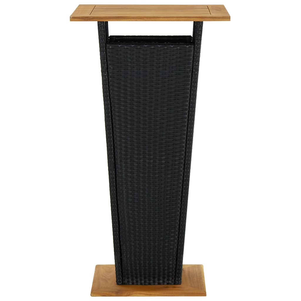 vidaXL Garden Bar Set | Black, Cream