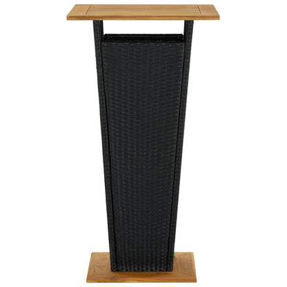 vidaXL Garden Bar Set | Black, Cream