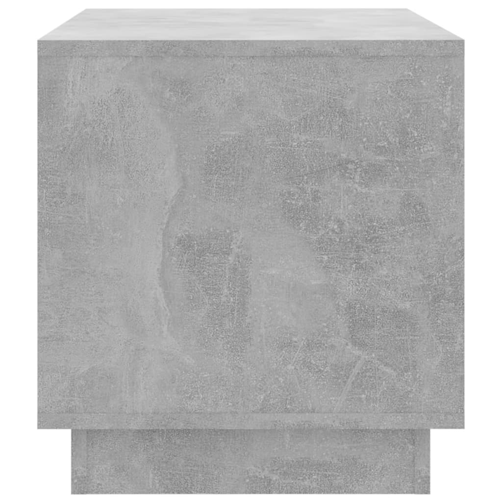 vidaXL TV Cabinet Concrete Grey 70x41x44 cm Engineered Wood