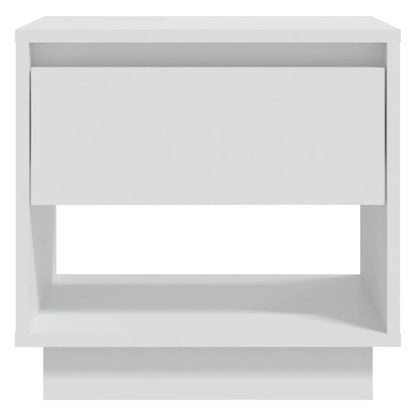 vidaXL Bedside Cabinet | White | Engineered Wood | 45 cm x 34 cm x 44 cm